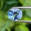 พลอย ไพลิน blue sapphire 1.04 กะรัต (Cts.) ดิบ unheated พลอยแท้ อัญมณีมงคลประจําวันเกิด เครื่องประดับพลอย