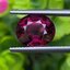 พลอย โรโดไลต์ กาเน็ท Rhodolite Garnet 5.23 กะรัต Cts.พลอยแท้ อัญมณีมงคลประจําวันเกิด เครื่องประดับพลอย