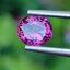 พลอย โรโดไลต์ กาเน็ท Rhodolite Garnet 1.07 กะรัต Cts.พลอยแท้ อัญมณีมงคลประจําวันเกิด เครื่องประดับพลอย