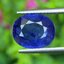 ไพลิน (Blue Sapphire) 4.08 กะรัต (Cts.) พลอยแท้ อัญมณีมงคลประจําวันเกิด เครื่องประดับพลอย