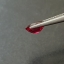 พลอยทับทิม (Ruby) 1.35 กะรัต (Cts.) พลอยแท้ อัญมณีมงคลประจําวันเกิด เครื่องประดับพลอย