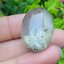 โป่งข่าม ควอตซ์ Rutilated Quartz 61.67 กะรัต Cts. พลอยแท้ อัญมณีมงคลประจําวันเกิด เครื่องประดับพลอย