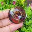 อำพัน พม่า แกะสลักรูป Bi-disc Burmese Amber 31.98 กะรัต อัญมณีมงคลประจําวันเกิด เครื่องประดับพลอย