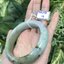 J05C0123 หยก พม่า แท้ Jade กำไลหยก 56 มม (Jade bracelet) พม่า (Myanmar)