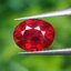 พลอย ทับทิม Ruby sapphire 1.83 กะรัต (Cts.) พลอยแท้ อัญมณีมงคลประจําวันเกิดเครื่องประดับพลอย