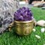 ก้อน ผลึก อเมทิส Amethyst พลอยแท้ อัญมณีมงคลประจําวันเกิด เครื่องประดับพลอย