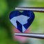 พลอย ไพลิน (Blue Sapphire) 1.19 กะรัต (Cts.) สีพิเศษ รอยัล บลู (Royal Blue) พลอยแท้ พร้อมใบเซอร์ (Certificated) อัญมณีมงคลประจําวันเกิด เครื่องประดับพลอย