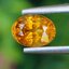 พลอย บุษราคัม yellow sapphire 1.00 กะรัต (Cts.) พลอยแท้ อัญมณีมงคลประจําวันเกิด เครื่องประดับพลอย