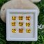 พลอย บุษราคัม yellow sapphire 2.83 กะรัต (Cts.) 9 เม็ด (Pcs.) พลอยแท้ อัญมณีมงคลประจําวันเกิด เครื่องประดับพลอย