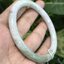 J05C0032 หยก พม่า แท้ Jade กำไลหยก 59.8 มม (Jade bracelet) พม่า (Myanmar)