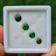พลอย ซาโวไรท์ Tsavorite Garnet 2.78 กะรัต (Cts.) 4 เม็ด พลอยแท้ อัญมณีมงคลประจําวันเกิด เครื่องประดับพลอย