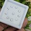 พลอย ขาว ไวท์ แซฟไฟร์ White Sapphire 10 เม็ด 2.26 กะรัต (Cts.) ดิบ (Unheated) พลอยแท้ อัญมณีมงคลประจําวันเกิด เครื่องประดับพลอย