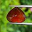 พลอย เฮลโซไนท์ การ์เน็ท Hessonite Garnet 3.70 กะรัต (Cts.) ดิบ Unheated พลอยแท้อัญมณีมงคล ประจําวันเกิด เครื่องประดับพลอย