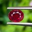พลอย ทับทิม Ruby sapphire 0.63 กะรัต (Cts) ดิบ Unheated *สีพิเศษ แดงเลือดนก (Pigeon Blood Red)* พร้อมใบเซอร์ พลอยแท้ อัญมณีมงคลประจําวันเกิด เครื่องประดับพลอย