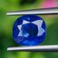 พลอย ไพลิน (Blue Sapphire) 1.61 กะรัต (Cts.) ดิบ (Unheated) สีพิเศษ คอนฟลาวเวอร์ บลู (Cornflower Blue) พร้อมใบเซอร์ พลอยแท้ อัญมณีมงคลประจําวันเกิด เครื่องประดับพลอย