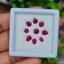 พลอย ทับทิม สยาม Siam Ruby sapphire 9 เม็ด 3.65 กะรัต (Cts.) พลอยแท้ อัญมณีมงคลประจําวันเกิด เครื่องประดับพลอย