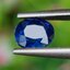 พลอย ไพลิน (Blue Sapphire) 1.02 กะรัต (Cts.) สีพิเศษ รอยัล บลู (Royal Blue) ดิบ (Unheated ) พร้อมใบเซอร์ พลอยแท้ อัญมณีมงคลประจําวันเกิด เครื่องประดับพลอย