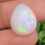 พลอย ไวท์ โอปอล White Opal 8.38 กะรัต (Cts.) พร้อมใบเซอร์ พลอยแท้ อัญมณีมงคลประจําวันเกิด เครื่องประดับพลอย