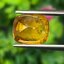 พลอย บุษราคัม Yellow Sapphire 6.31 กะรัต (Cts.) พลอยแท้ อัญมณีมงคลประจําวันเกิด เครื่องประดับพลอย