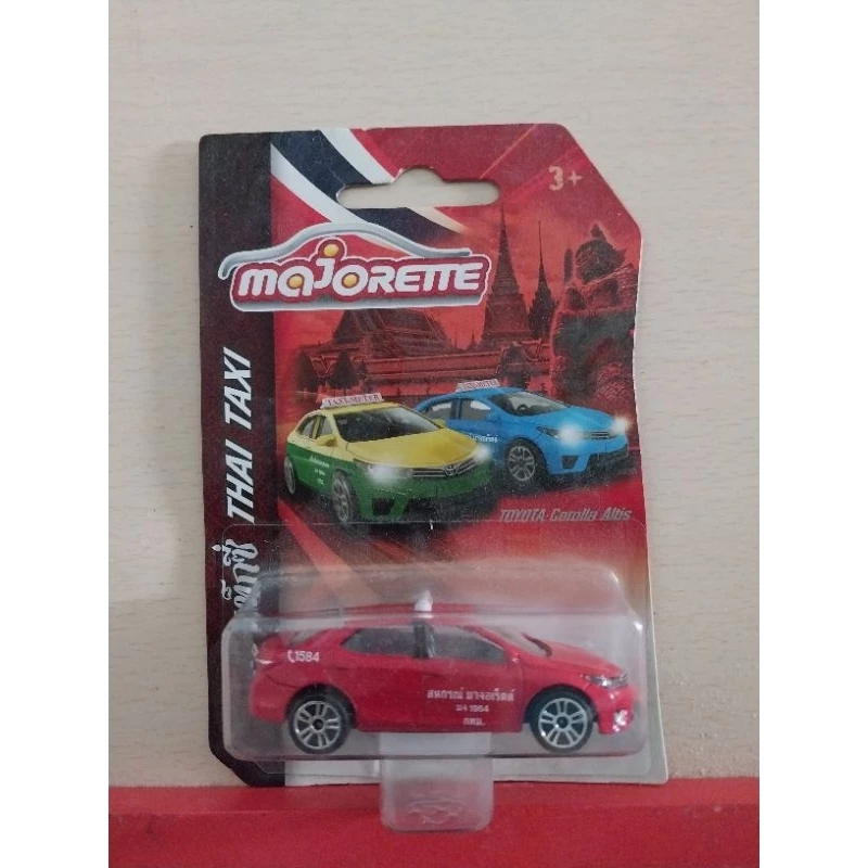 มีหลายภาพ,กรุณาเลือกแบบ รถแท็กซี่ไทยมาจอเร็ต Majorette Thai Taxi